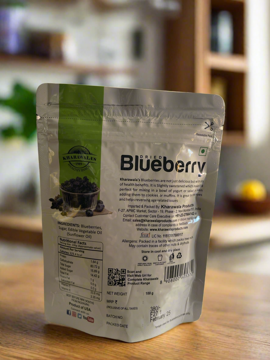 Dried Blueberry 100g