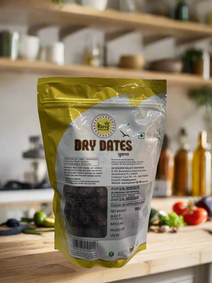 King Uncle Dry Dates 500g