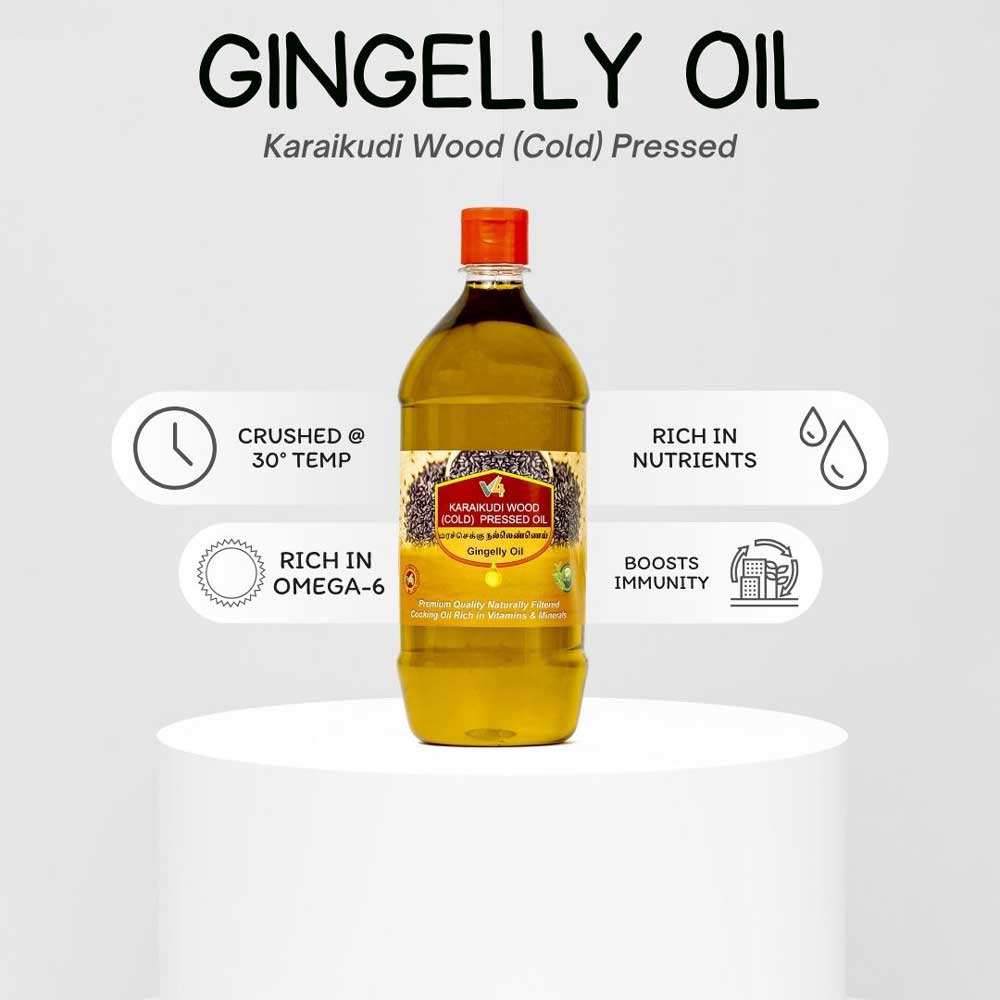 Sesame / Gingelly Oil (நல்லெண்ணெய்) – Til Ka Tel