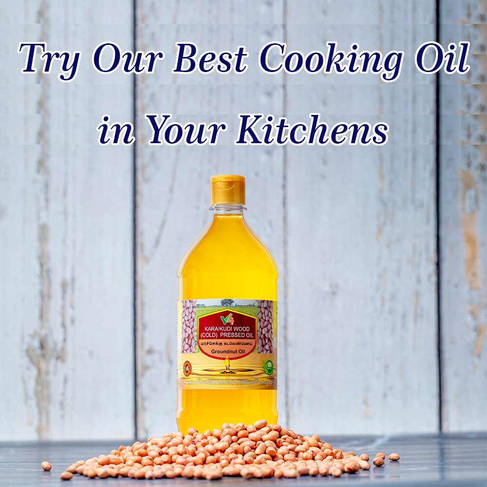 Groundnut Oil – (கடலெண்ணெய்) – Peanuts Oil